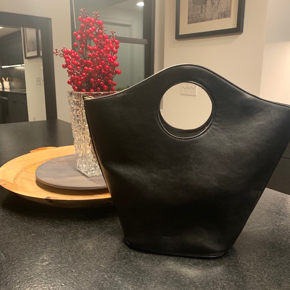 Black Tote/Frame Purse